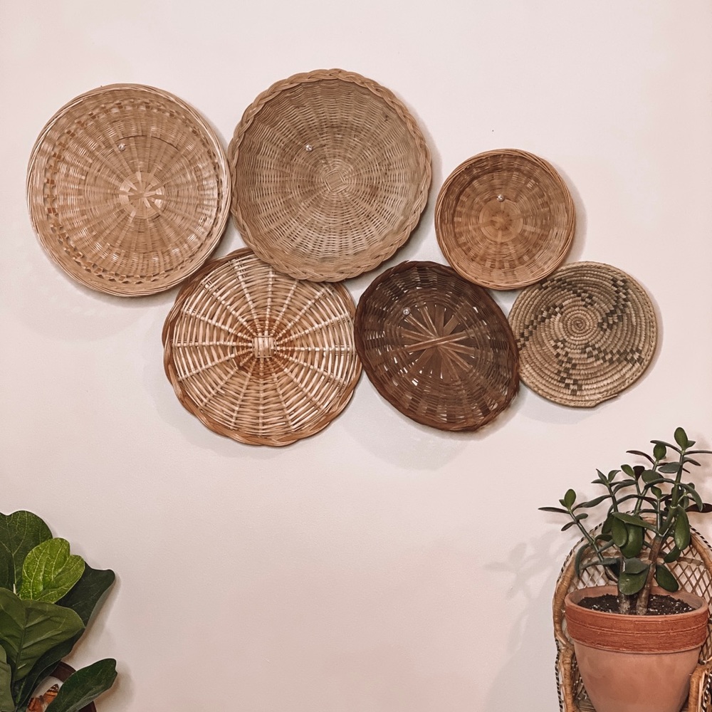 VINTAGE BASKETS (set of 6)
